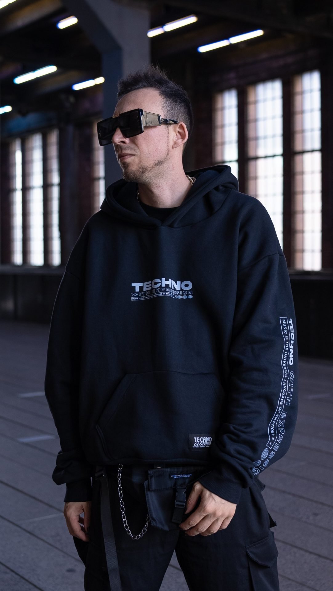 MELODIC TECHNO HOODIE BY GET EXPRESSION (CODE MT2) - Imagen 6