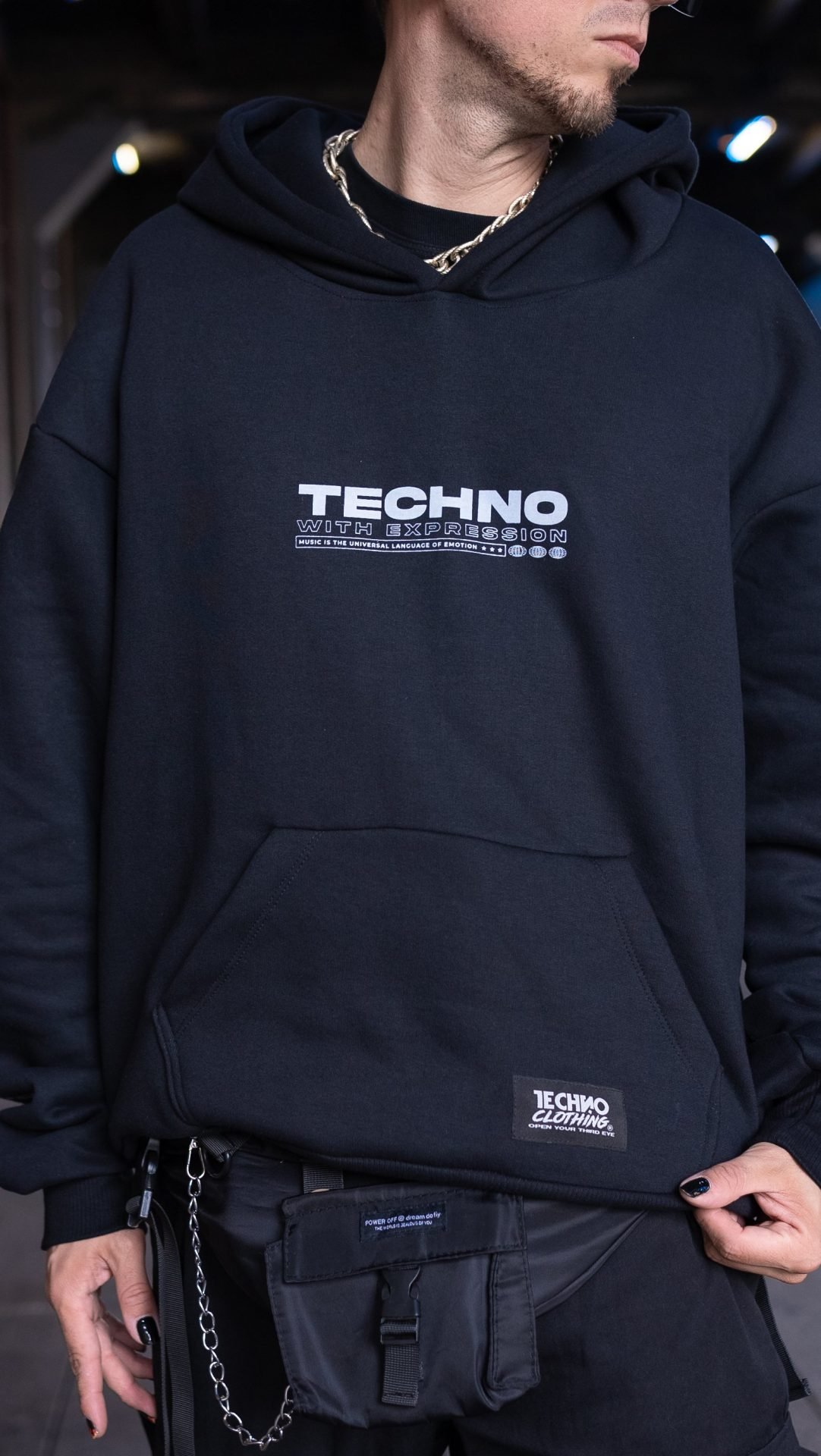 MELODIC TECHNO HOODIE BY GET EXPRESSION (CODE MT2) - Imagen 7