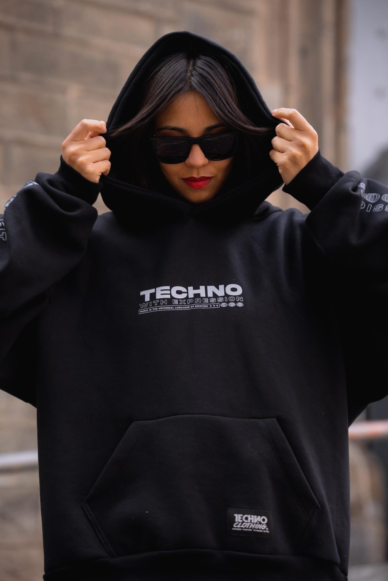 MELODIC TECHNO HOODIE BY GET EXPRESSION (CODE MT2) - Imagen 3