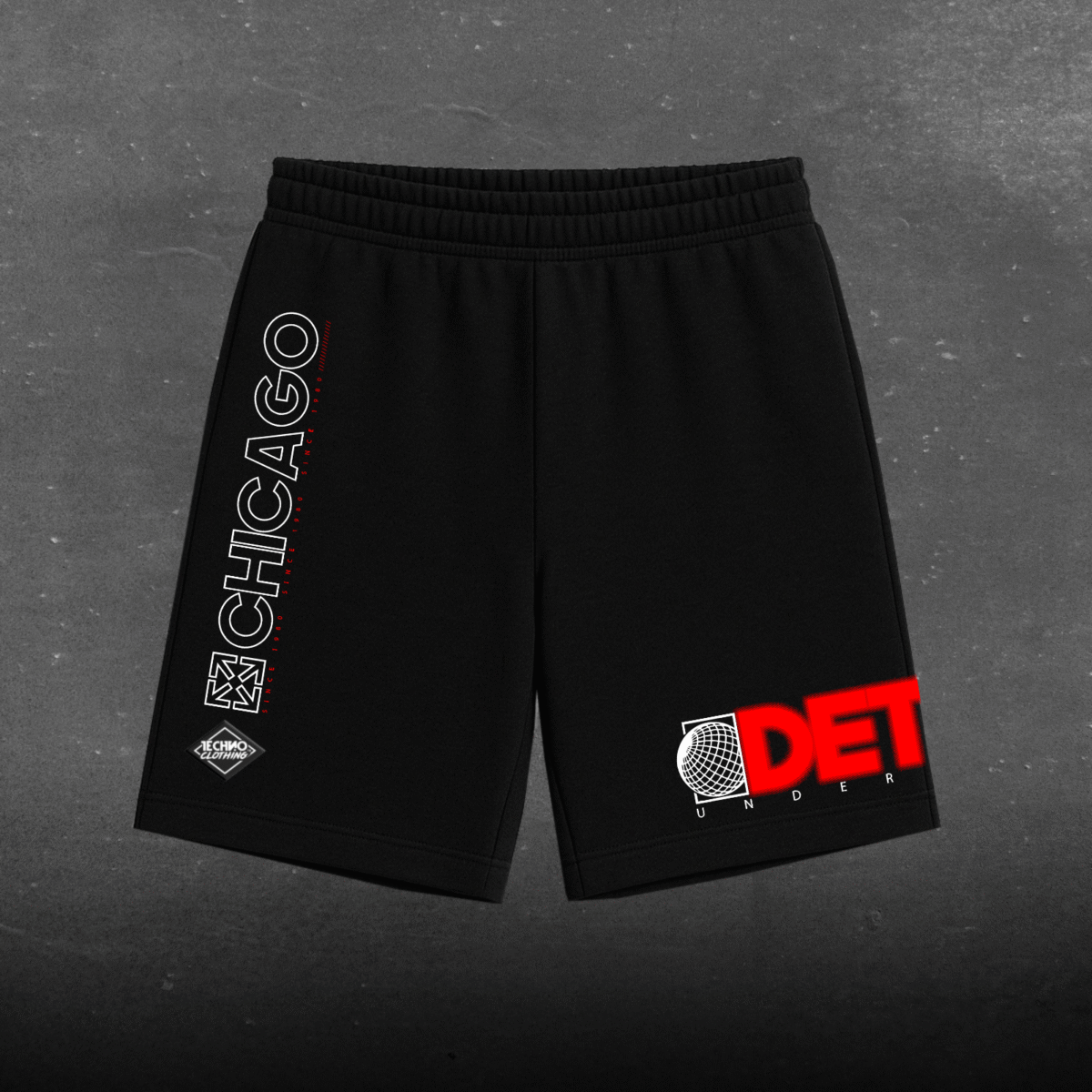 DETROIT UNDERGROUND - SHORT OVERIZE