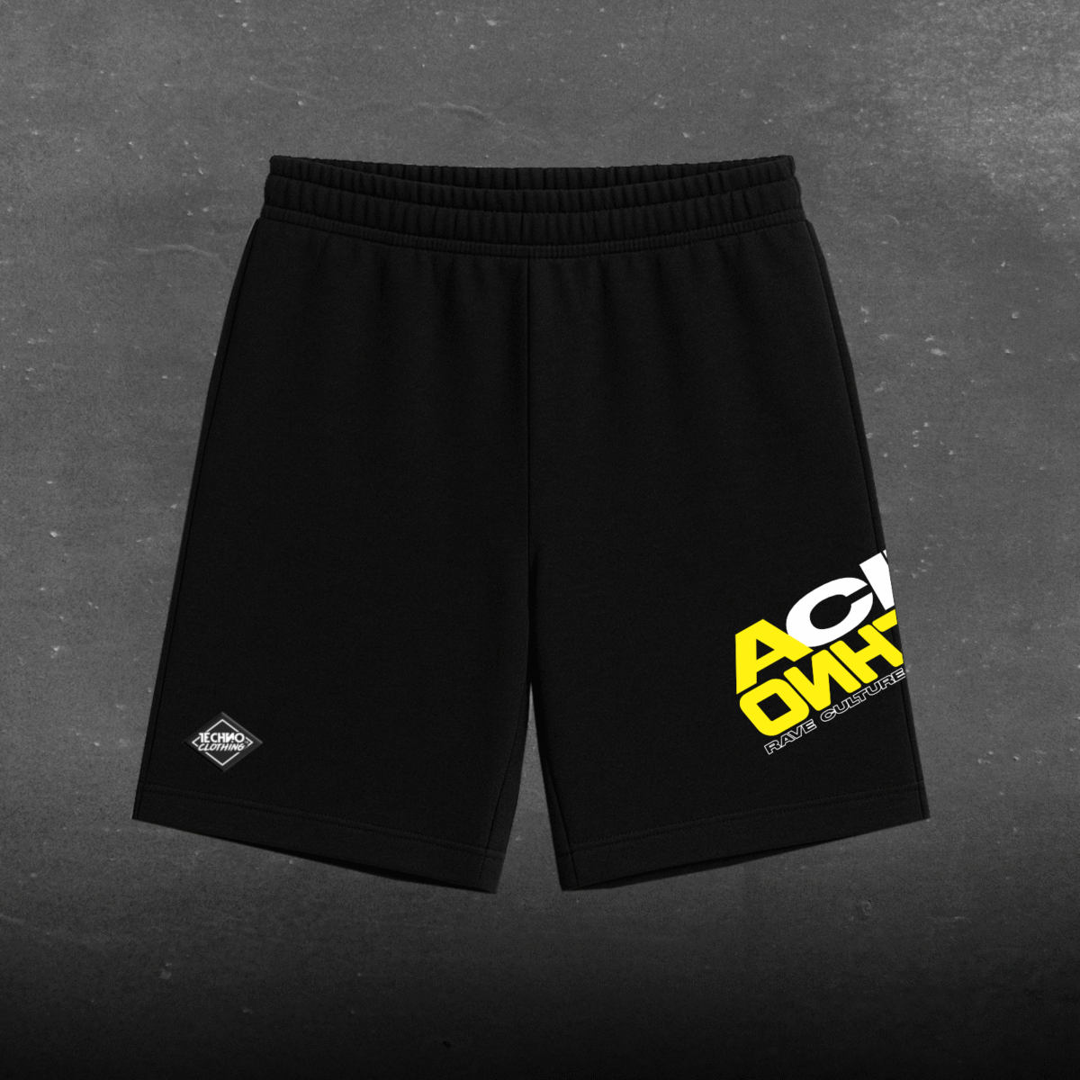 ACID TECHNO - SHORT OVERSIZE