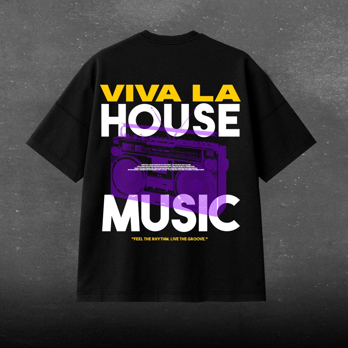 VIVA LA HOUSE MUSIC (BLACK)